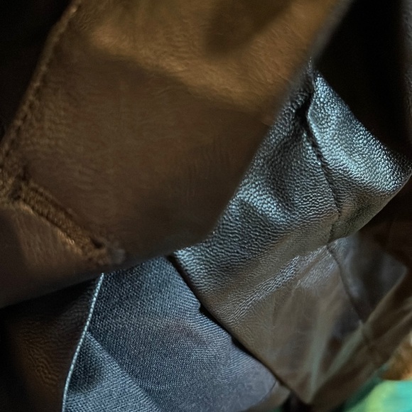 Faux leather dress - Picture 3 of 3